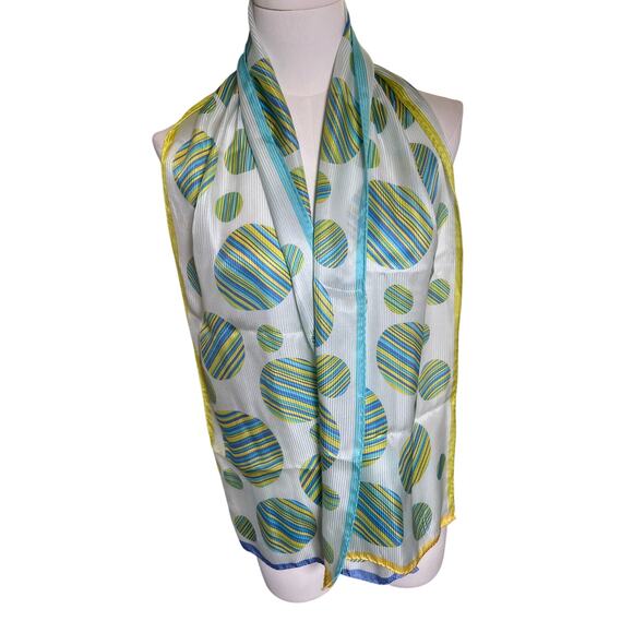 Designer Scarves 13 Silk Eileen Fisher Echo Talbot Oscar Vena DVF Shfrard  Beril - Picture 8 of 16